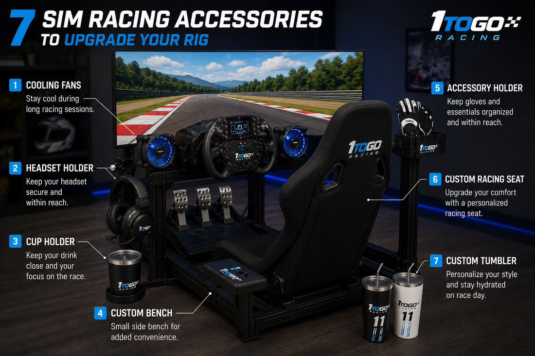 7 Best Sim Racing Accessories to Upgrade Your Rig