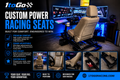 Custom Power Sim Racing Seat